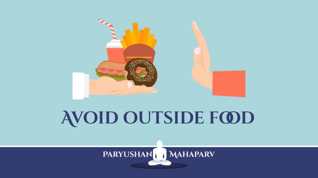 Avoid outside food